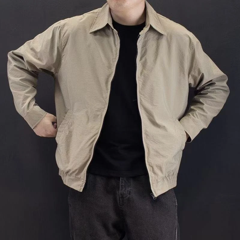 T 001-200男夹克户外休闲百搭纯色