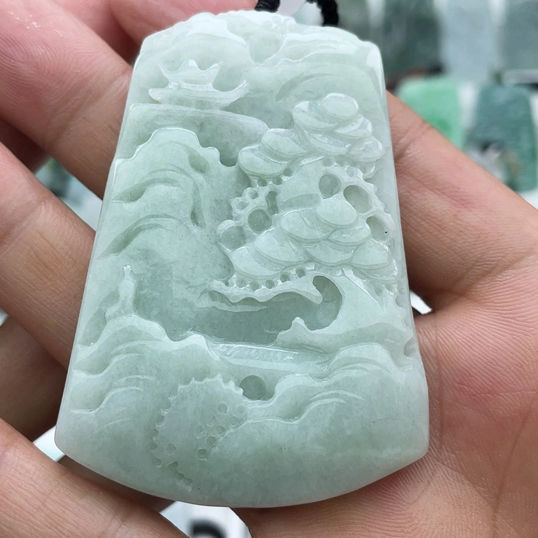 颈饰未镶嵌翡翠翡翠