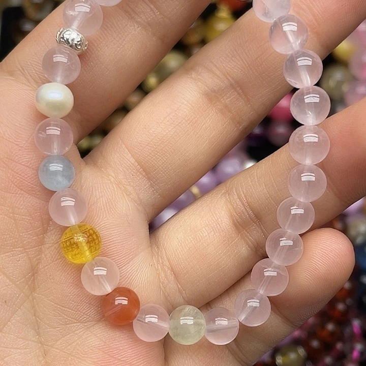 水晶手链未镶嵌定制