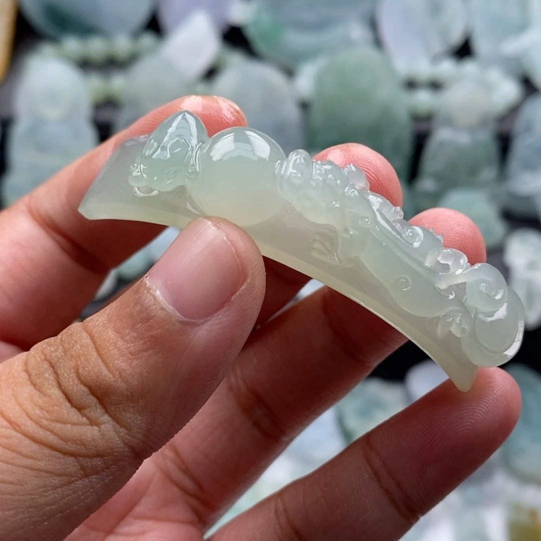 未镶嵌定制翡翠锦*天然缅甸翡翠a货