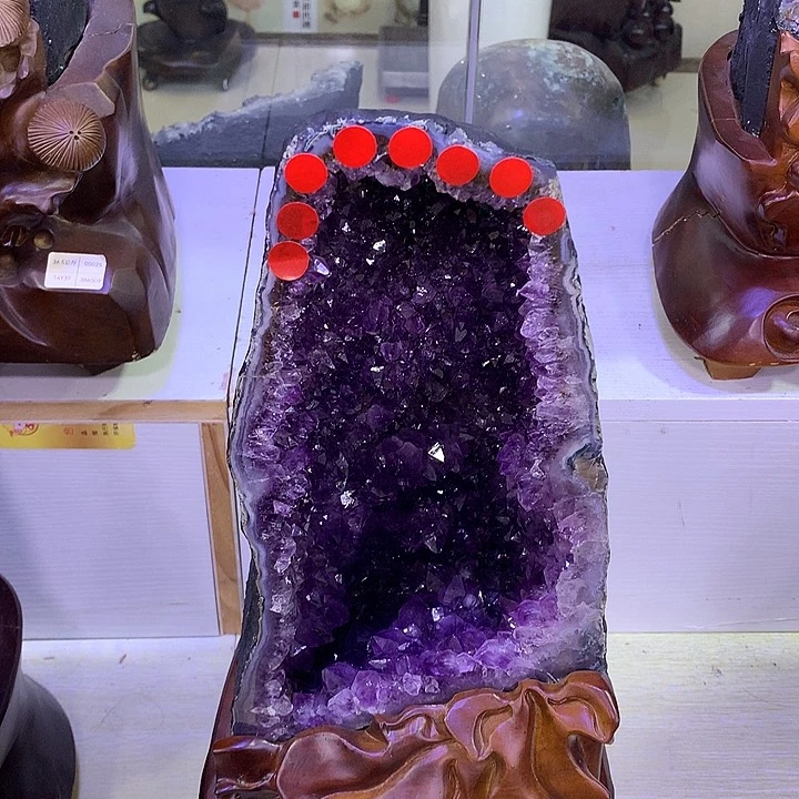 未镶嵌大型摆件（非配饰）紫晶