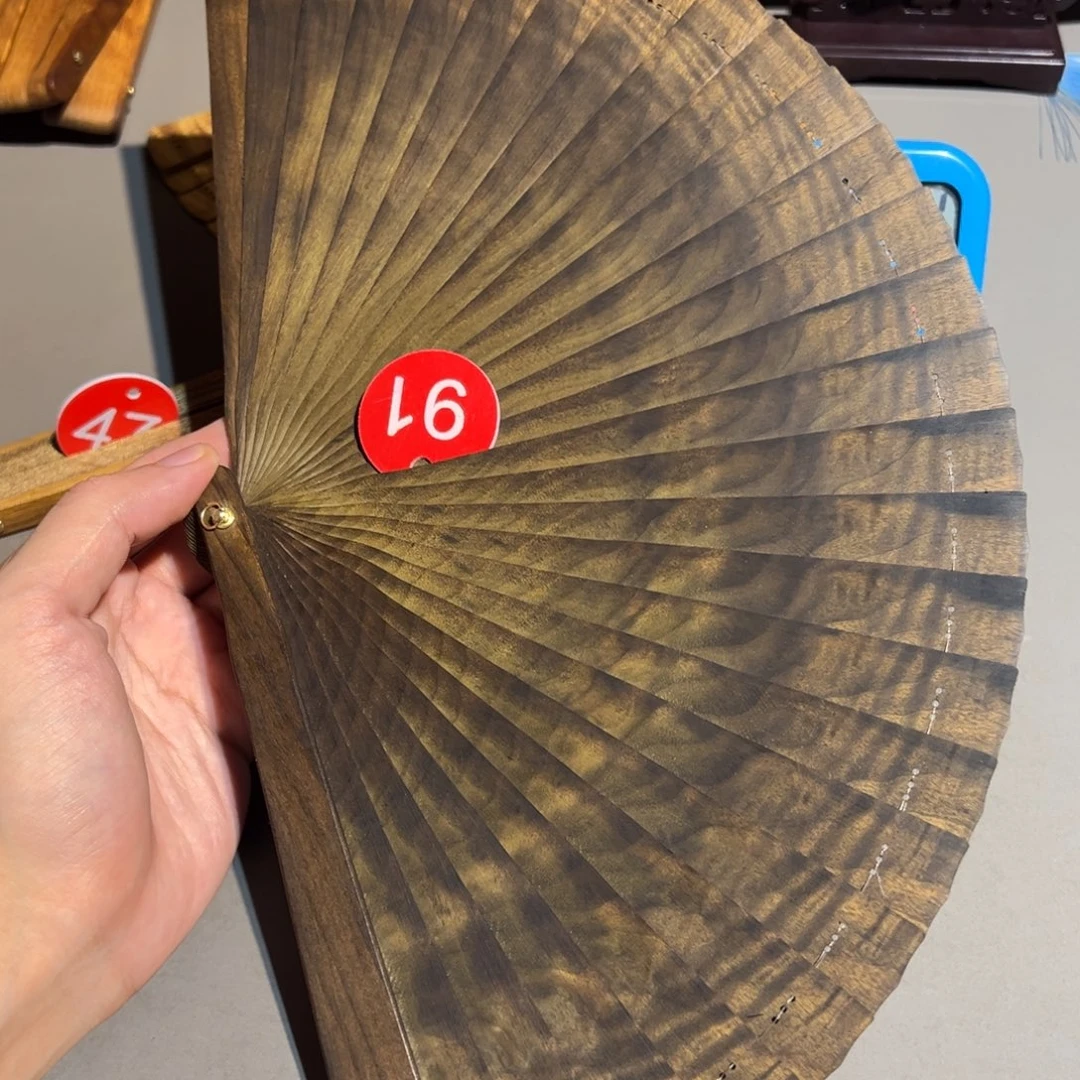 金丝楠小叶桢楠扇子