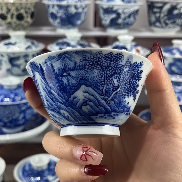 景德镇溪山绘手工制作