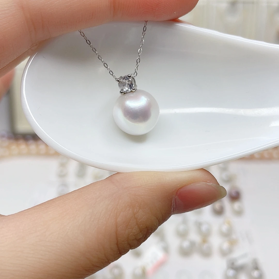 合金吊坠(赠链)淡水珍珠
