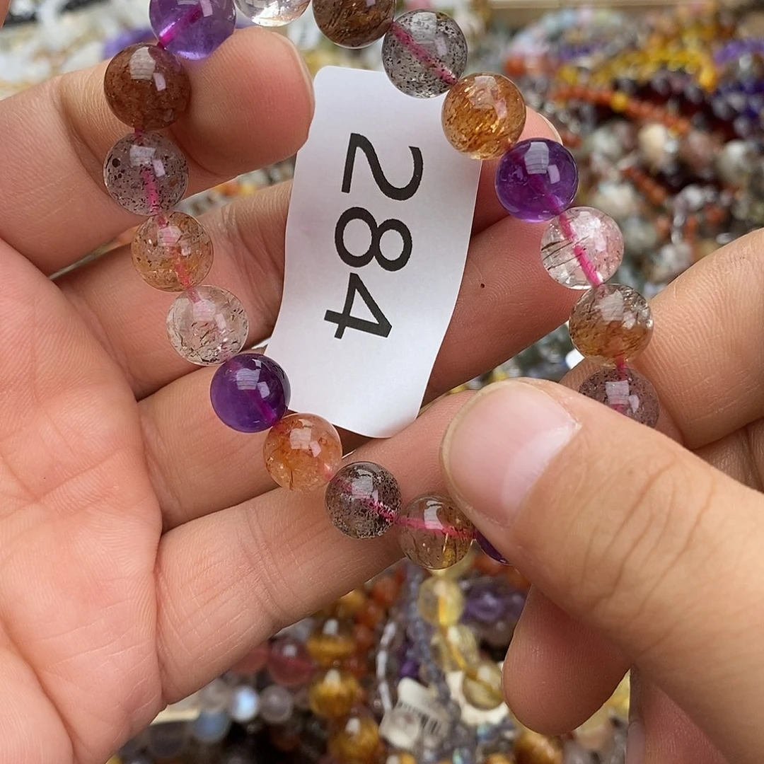 水晶未镶嵌手链手链