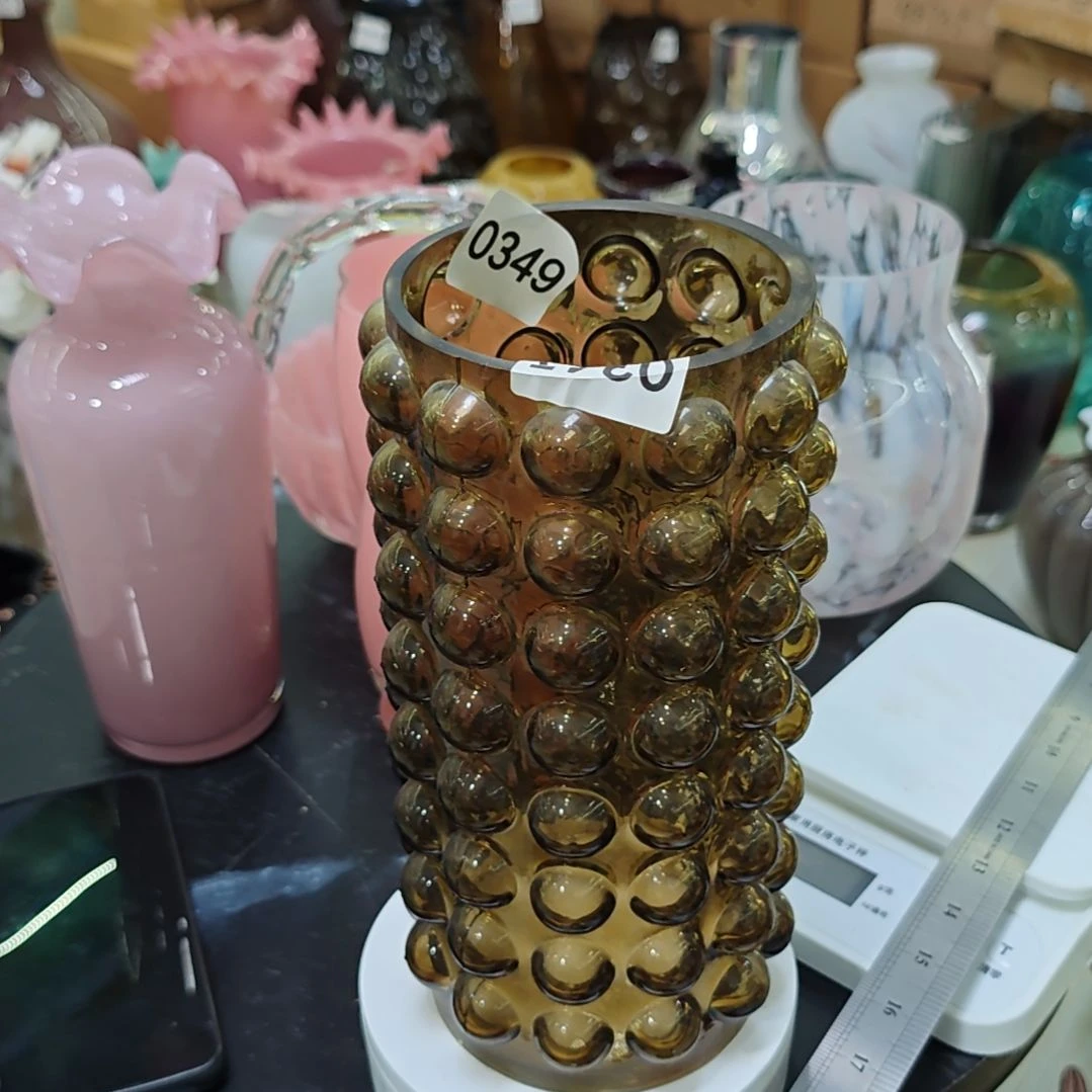 高25口10琉璃造型花瓶