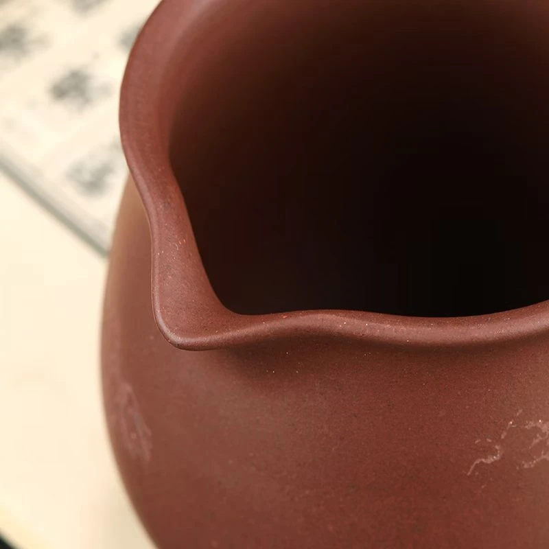 宜兴紫砂原矿公道杯