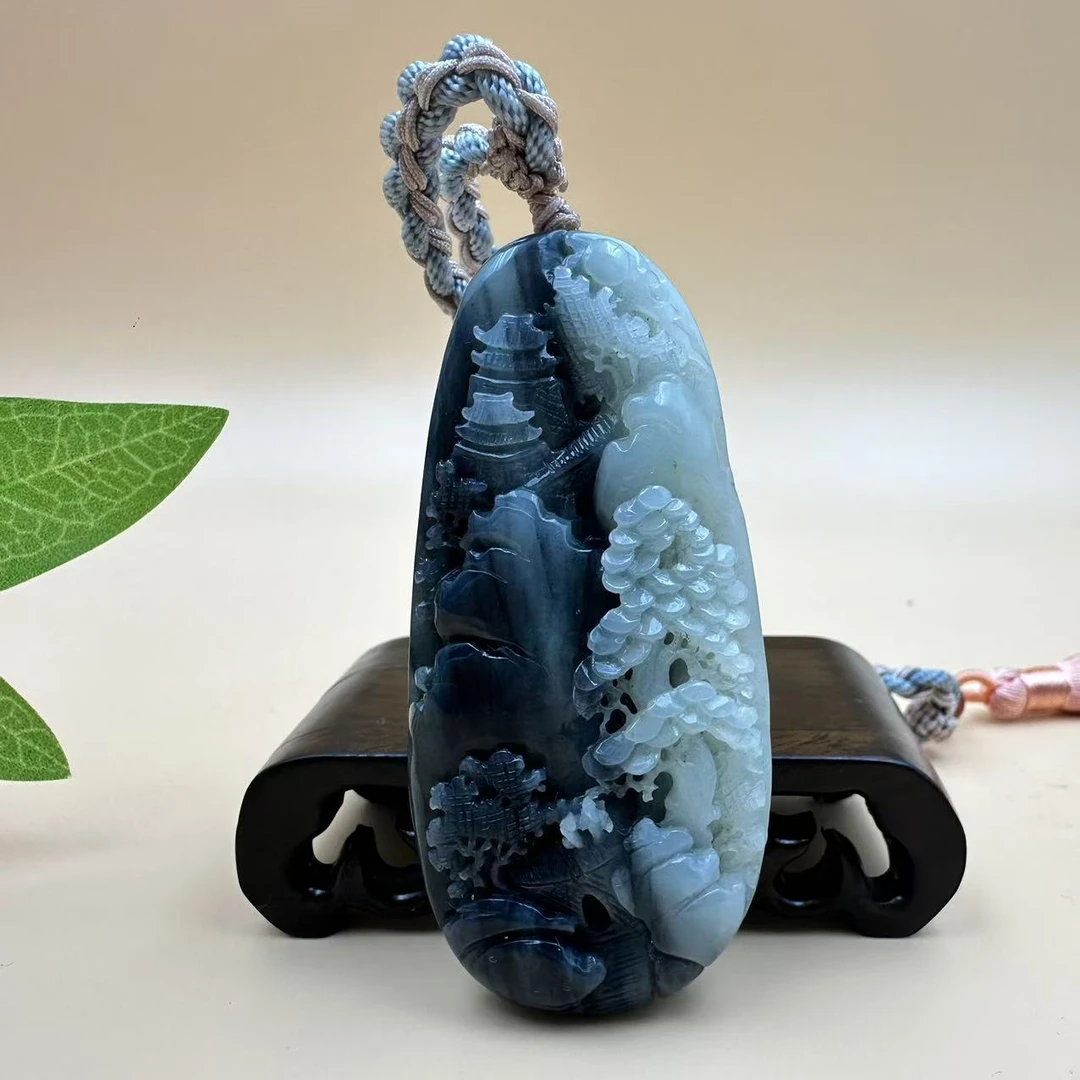 A859 和田玉手把件 FRX631601087