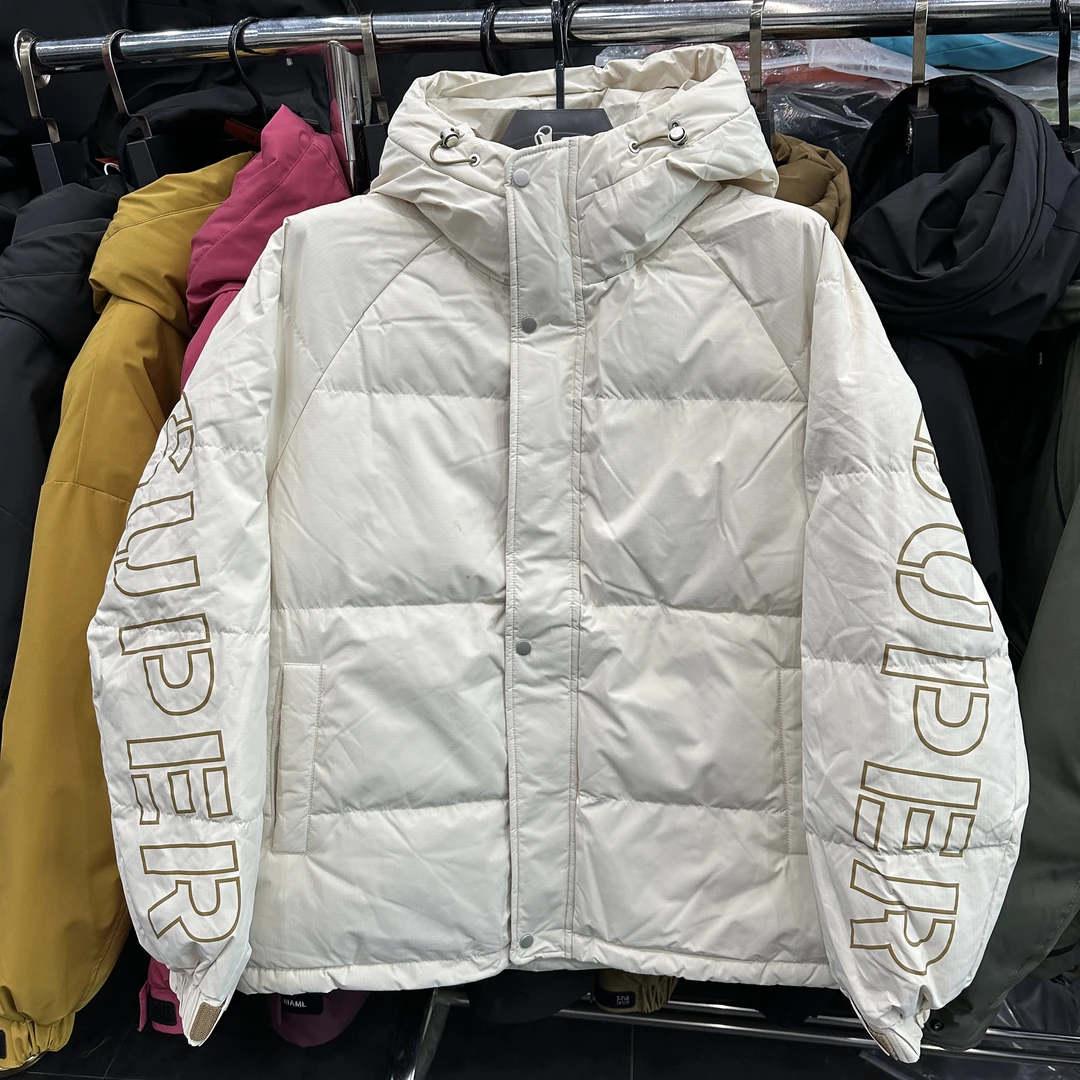 1016-冬季时尚百搭休闲宽松连帽外穿纯色加厚防寒外套-H