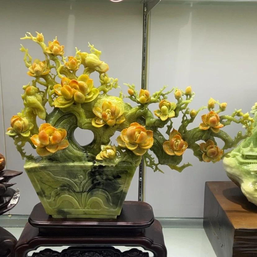 【闪购商品】玉卫**峰家居摆件手工制作