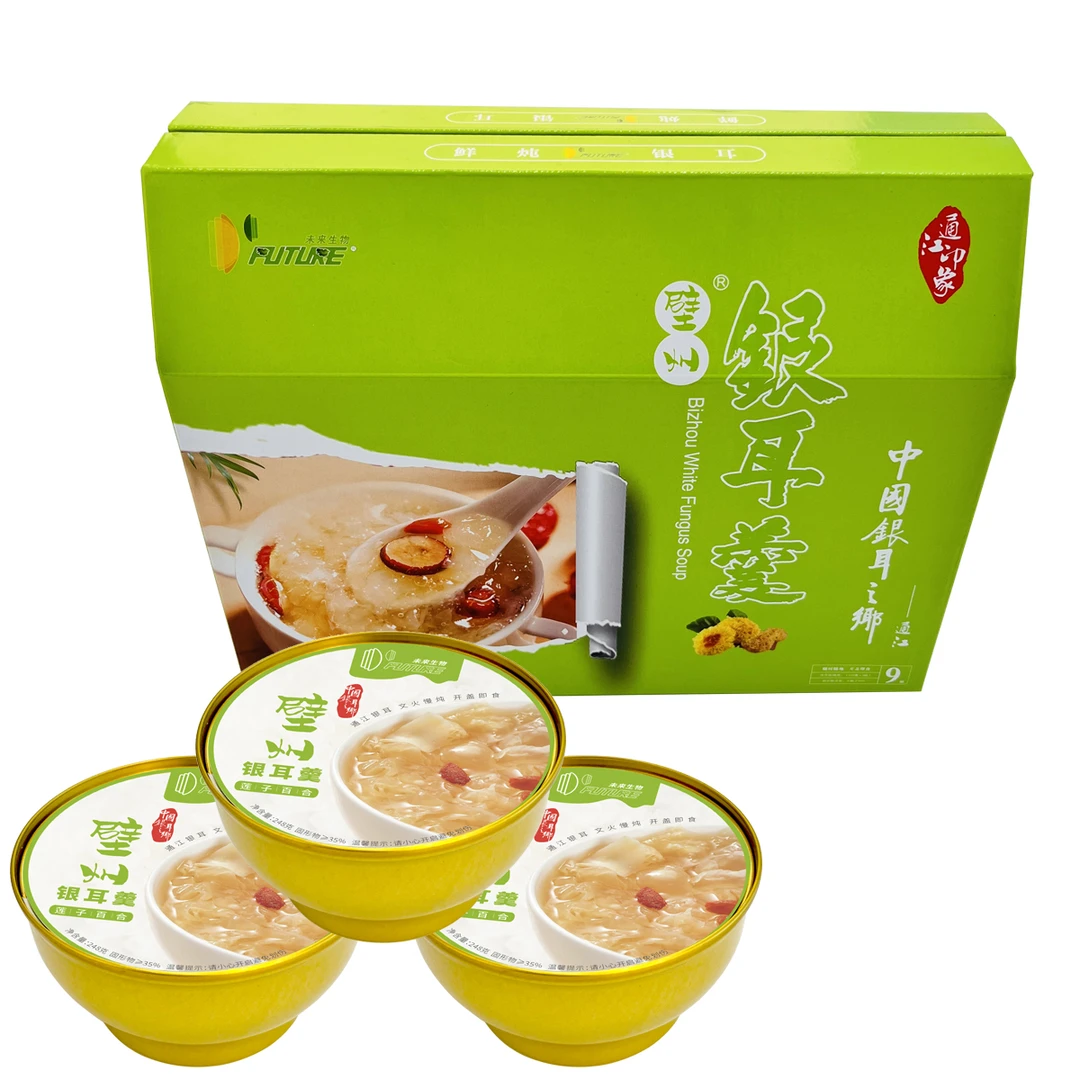 通江银耳方便即食莲子百合银耳羹