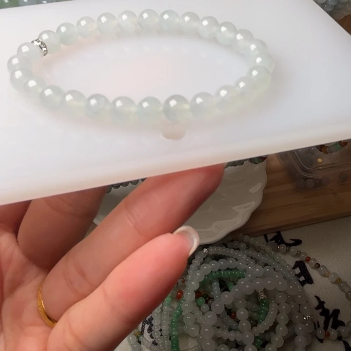 小***u翡翠未镶嵌手串翡翠