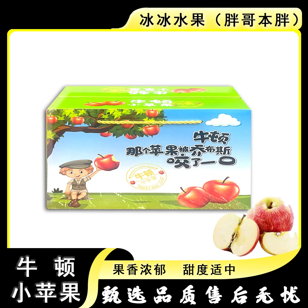 【原箱】[Y]牛顿小苹果 箱/4斤左右 仅限太原晋中吕梁忻州可拍