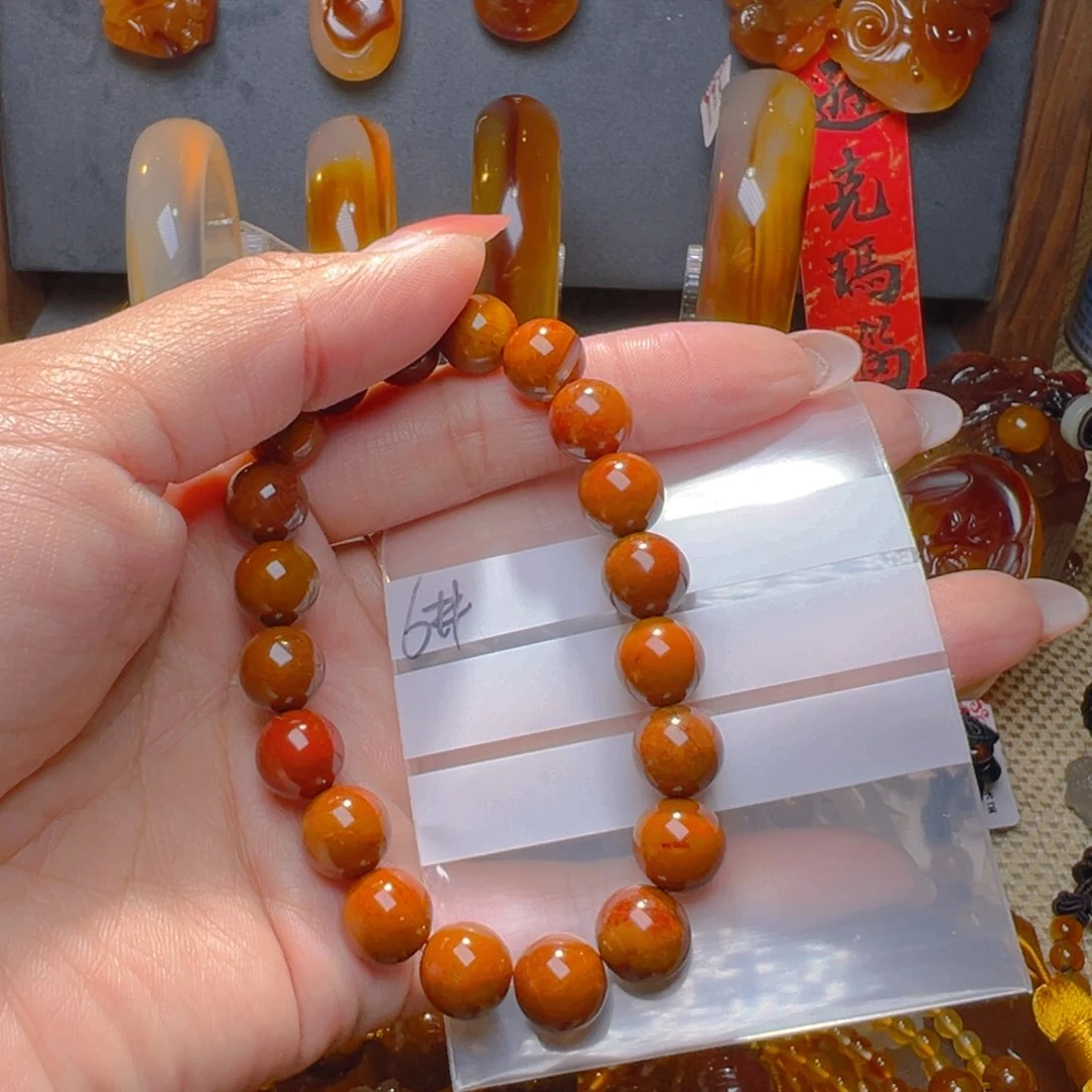 玛瑙/玉髓颈饰合金米6