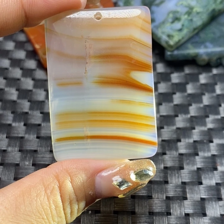 【闪购商品】玛瑙/玉髓颈饰未镶嵌平**宙