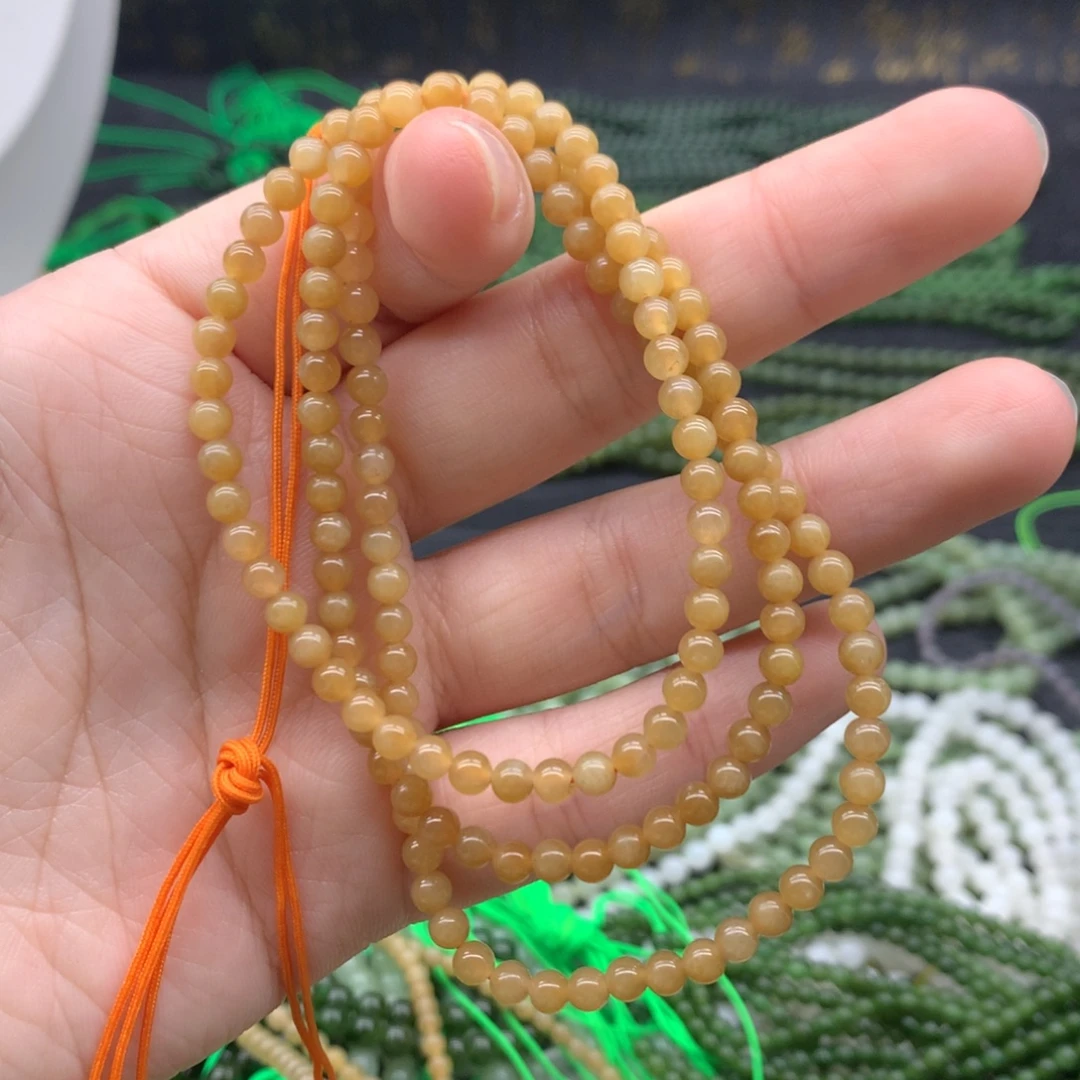 和田玉未镶嵌手链4