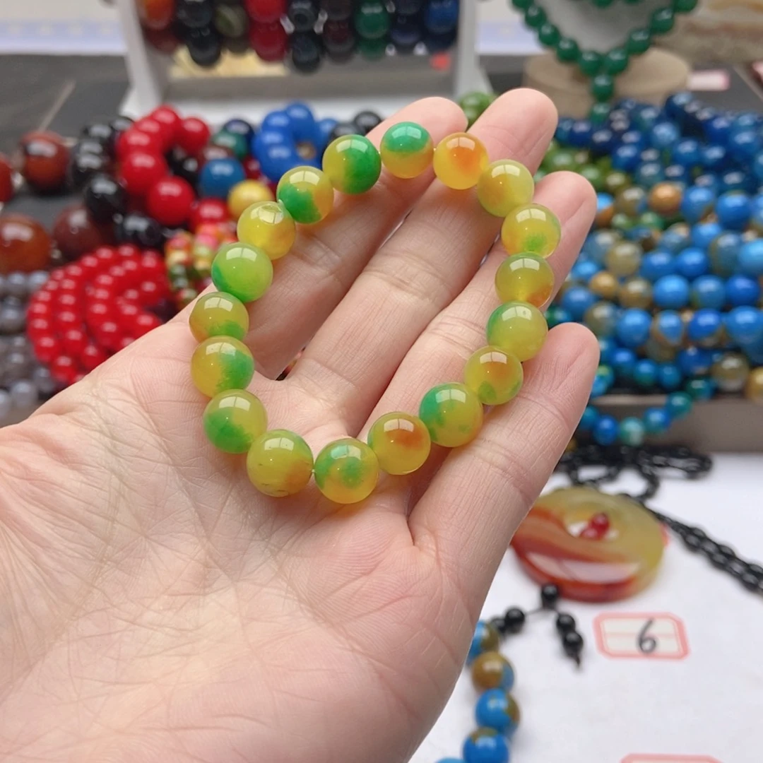 【闪购商品】玛瑙/玉髓手链未镶嵌思*年