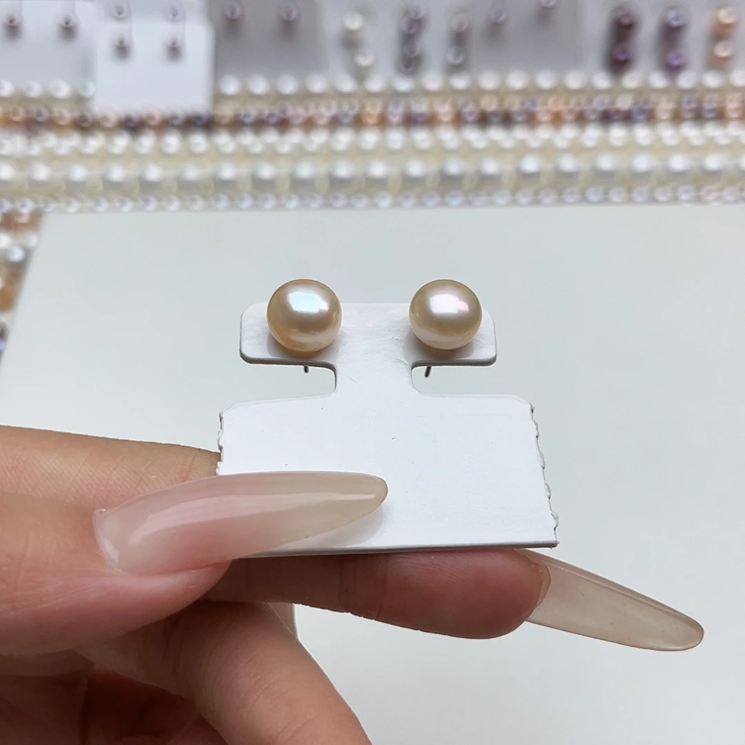 淡水珍珠耳饰未镶嵌