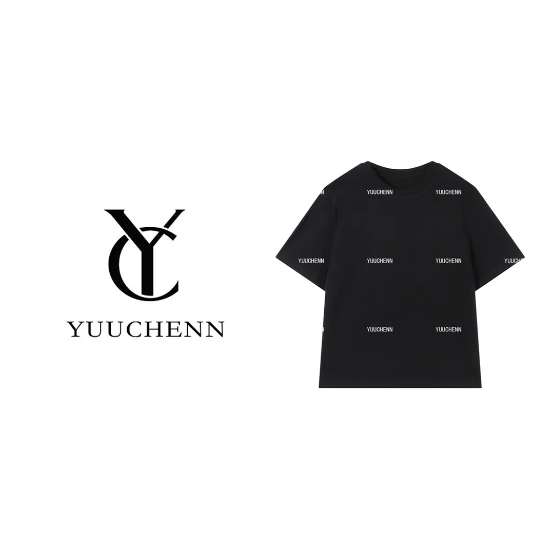 YUUCHENN刺绣简约T恤女气质短袖上衣72675