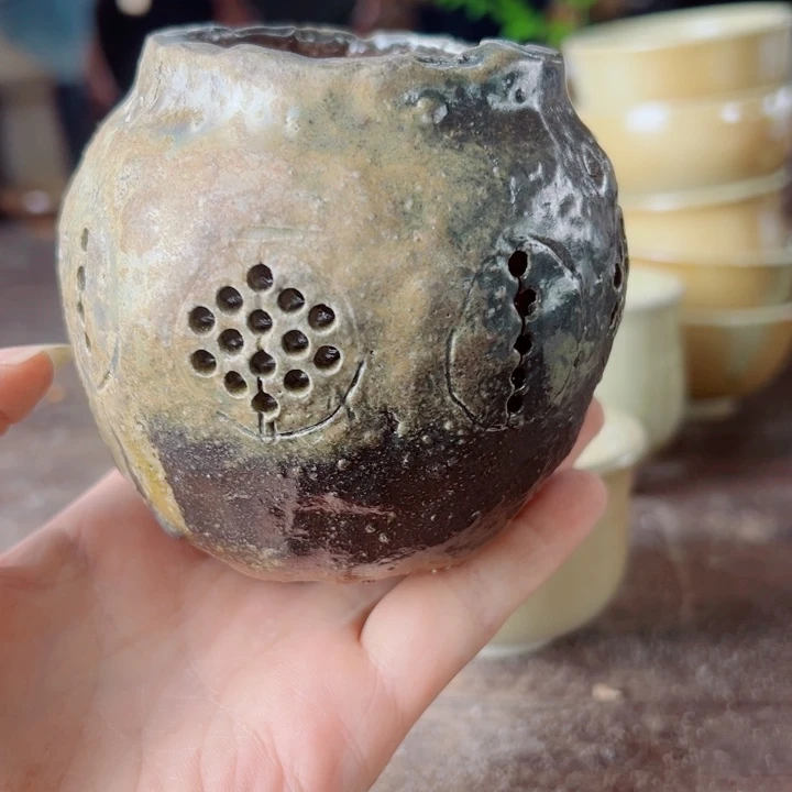 坭兴陶贵台龙窑柴烧茶器A91