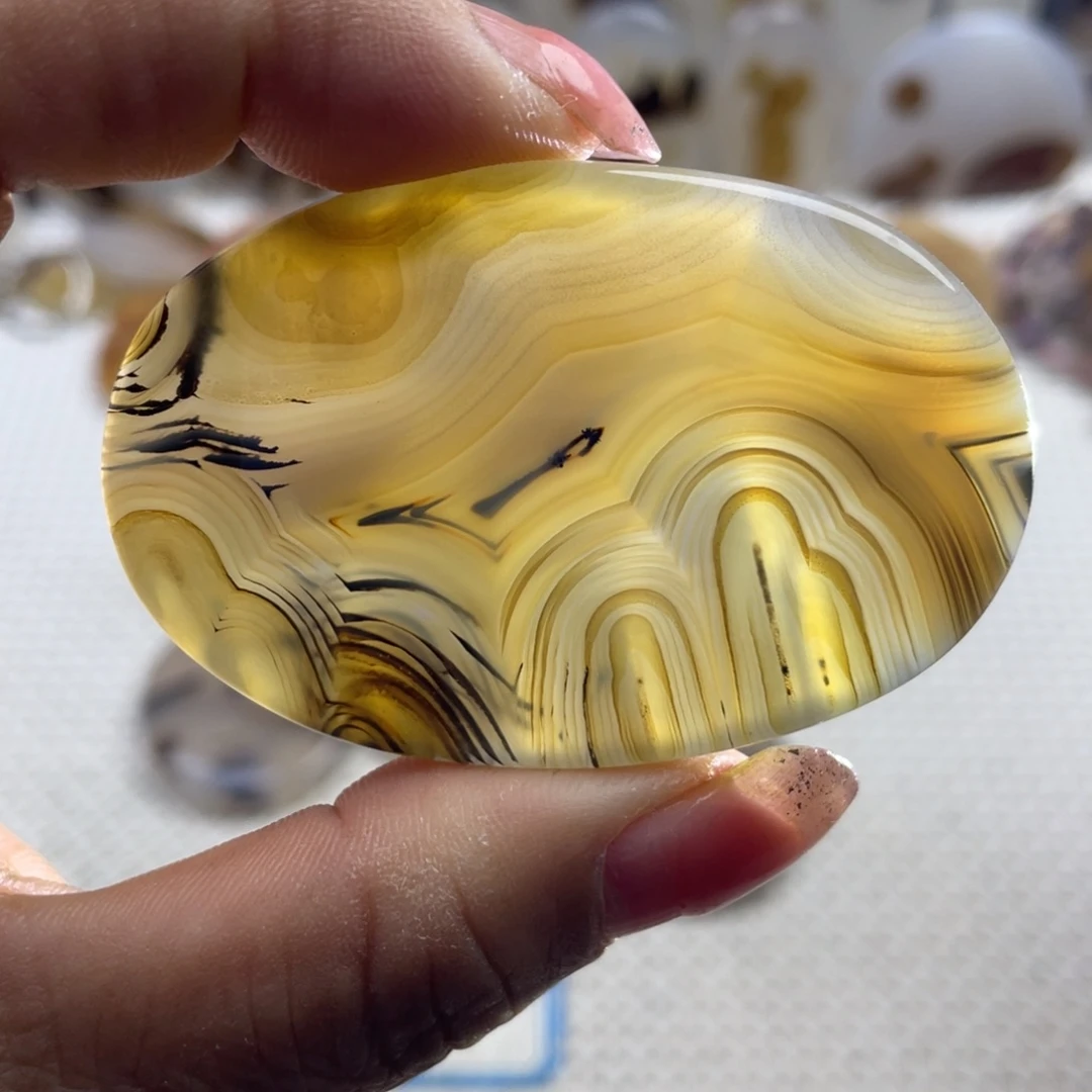 玛瑙/玉髓未镶嵌颈饰