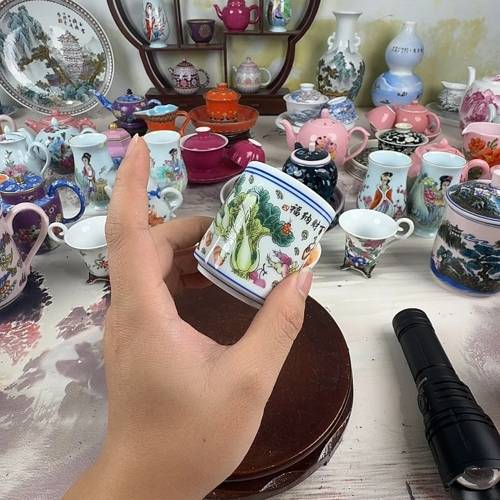 陶摆件景德镇陶瓷老厂瓷30