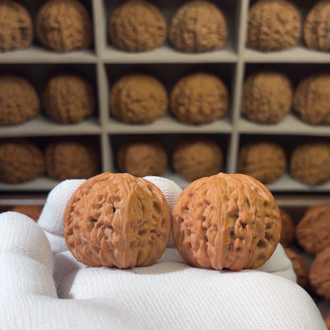 把件文玩核桃40尺全品磨盘