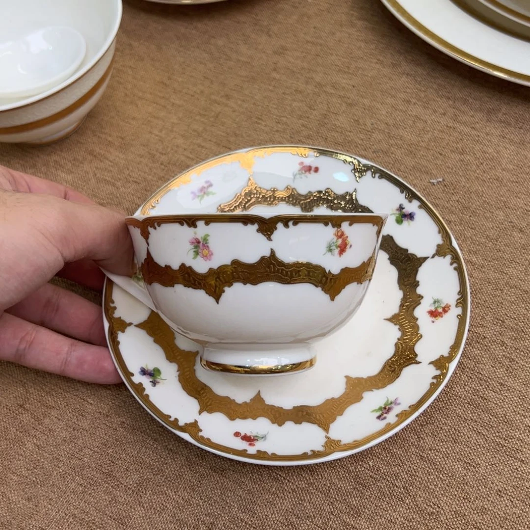 娅***瓷片220cc杯碟一单一套