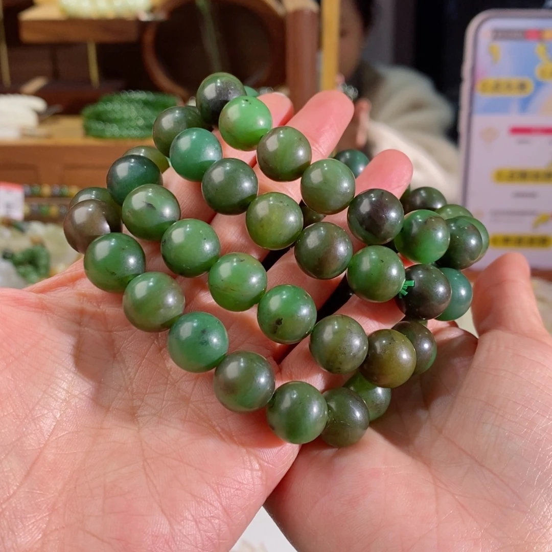 和田玉手串多样性拍一发一未镶嵌