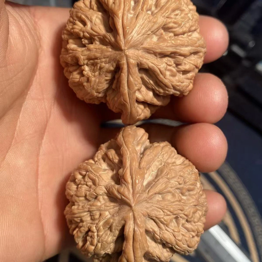 ⬛️精修大粗筋团购文玩核桃一对
