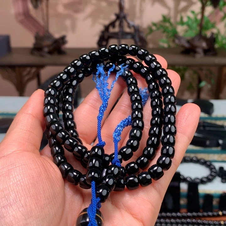 和田玉（青玉）颈饰未镶嵌