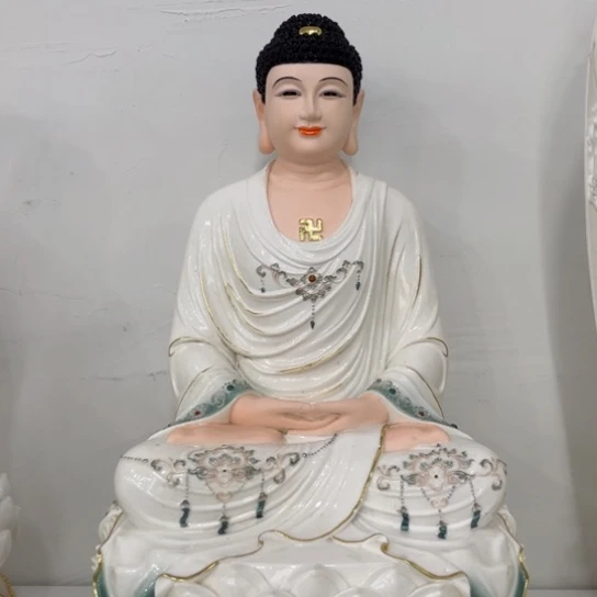 【闪购商品】玉19寸仿瓷佛祖