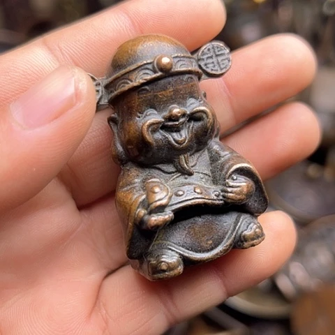 铜制文玩把玩物件