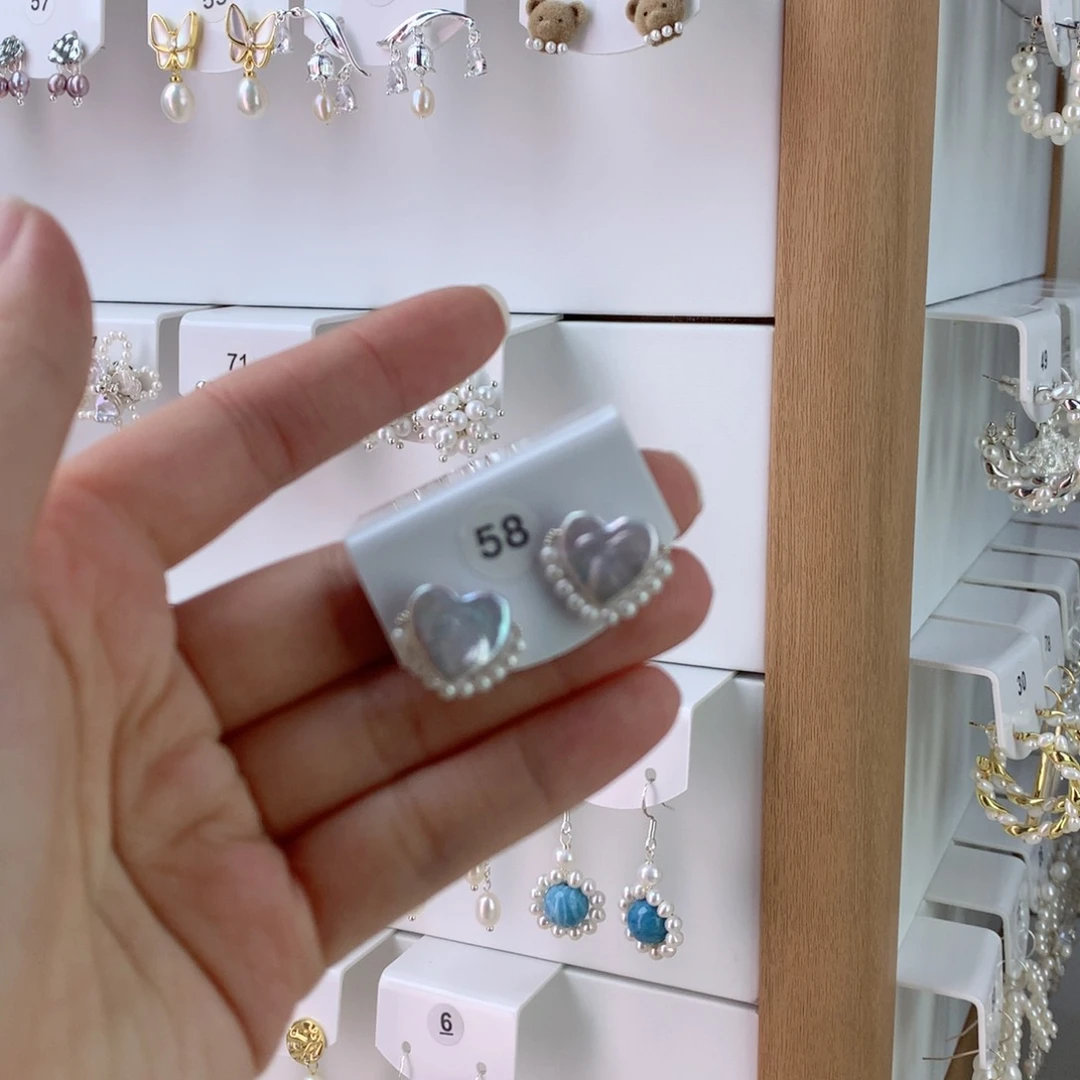 未镶嵌耳饰淡水珍珠