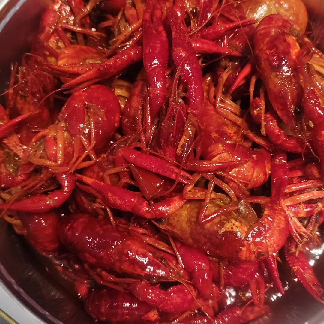 红烧小龙虾，红烧小龙虾。