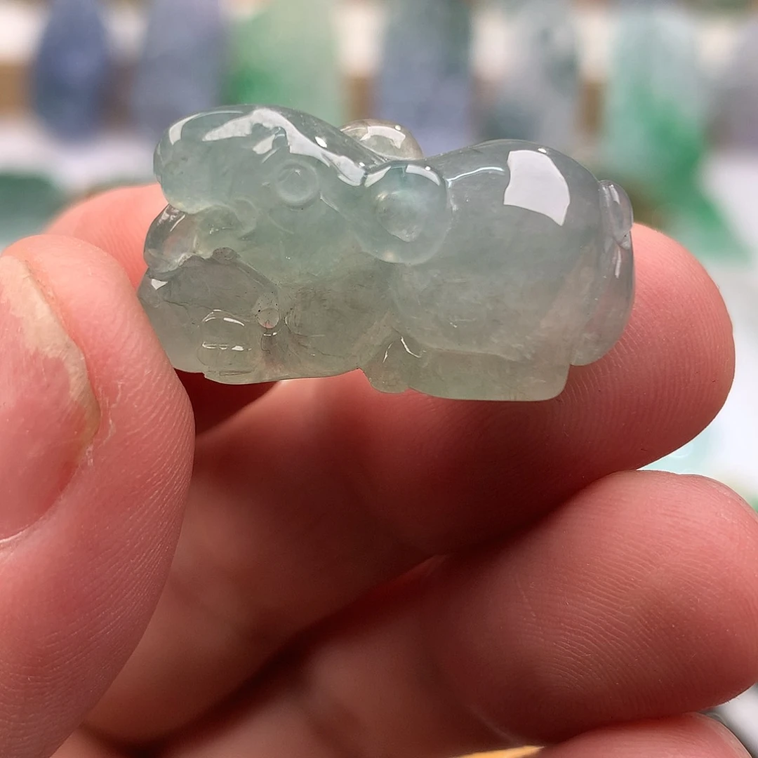 未镶嵌挂件翡翠翡翠吊坠