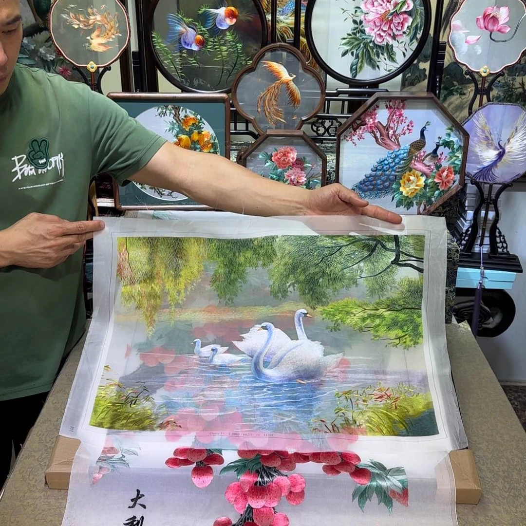 刺绣刺绣工艺精湛独特