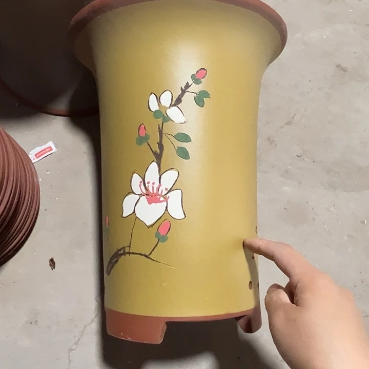 紫砂花盆宜兴兰花盆紫砂兰花