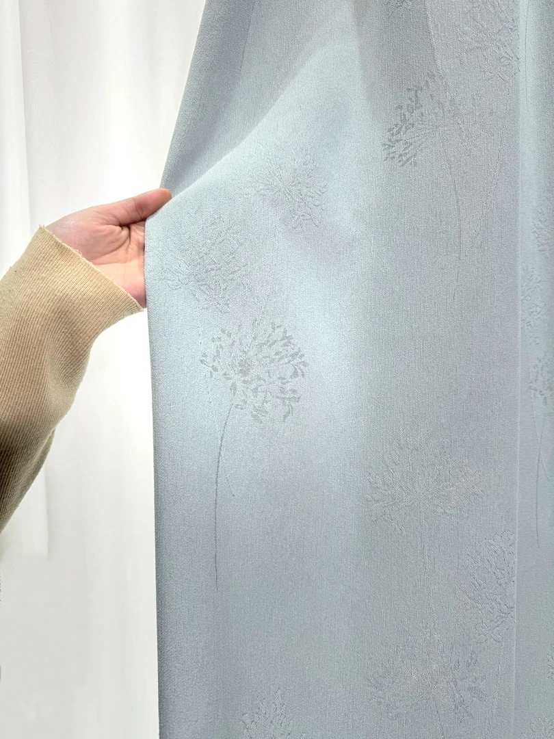 鼎佳纺织  棉花糖➕兰花双面雪尼尔提花可零剪加3元 柯桥窗帘厂家