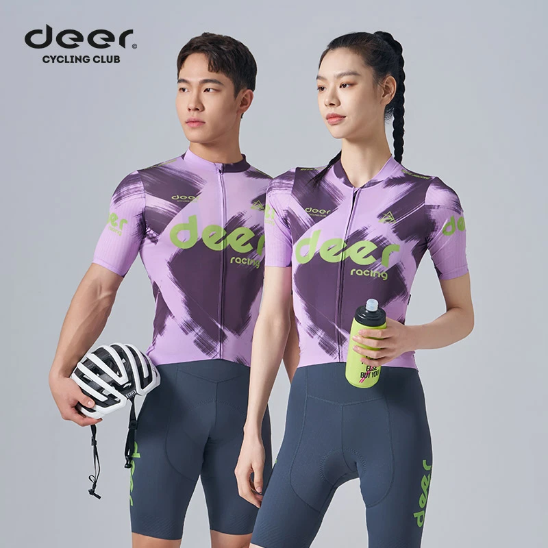 dee小r鹿【大师套装】春夏男女骑行服短袖公路自行车防晒速干超轻