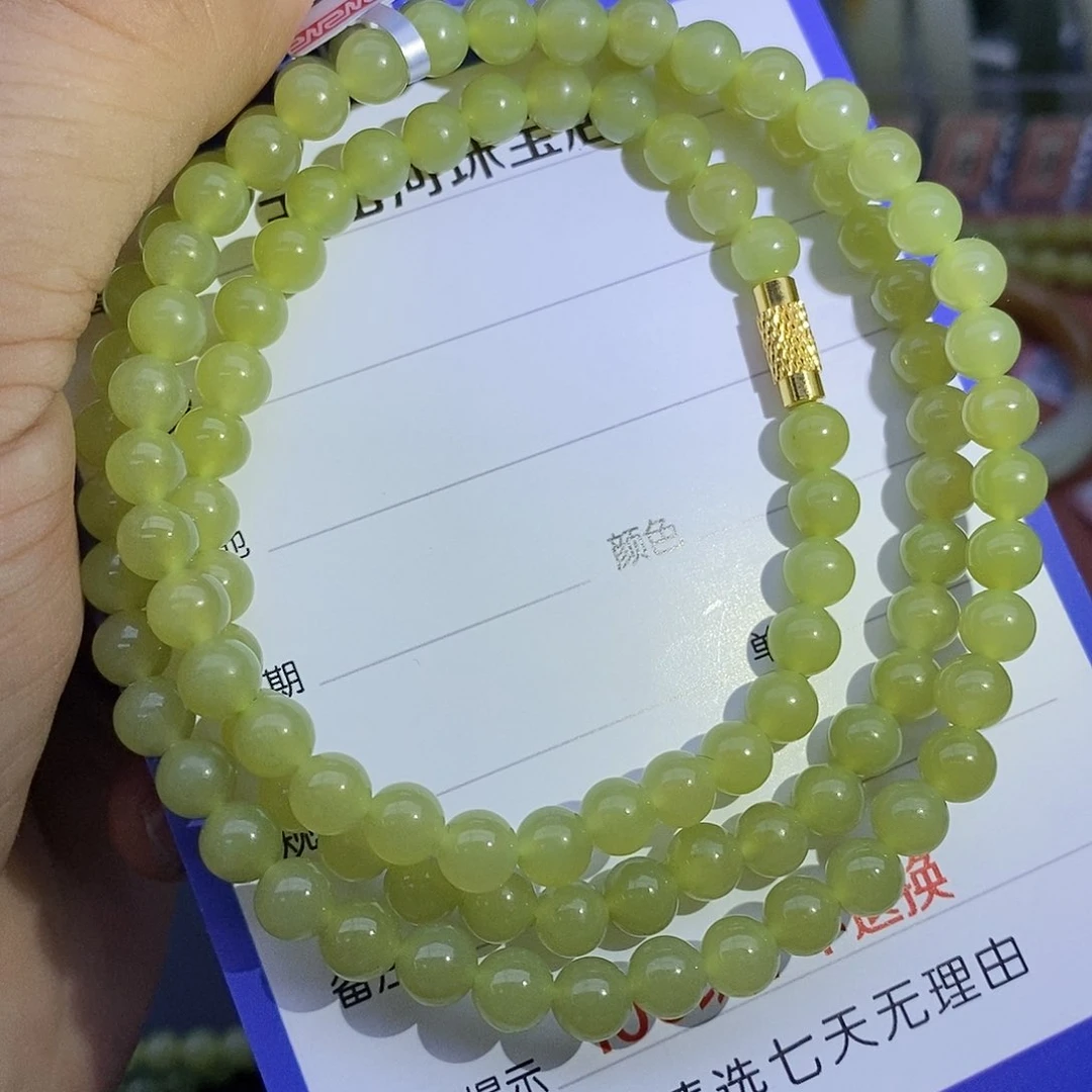 项链未镶嵌和田玉卡6