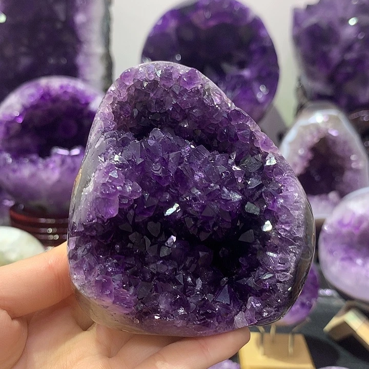未镶嵌珠宝半成品紫晶