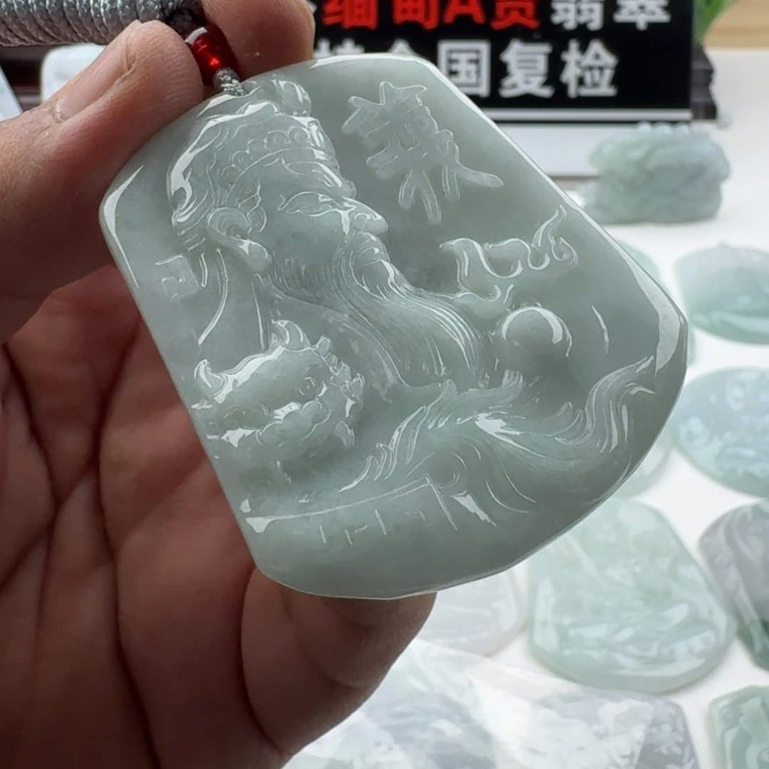 颈饰未镶嵌翡翠天然缅甸A货翡翠