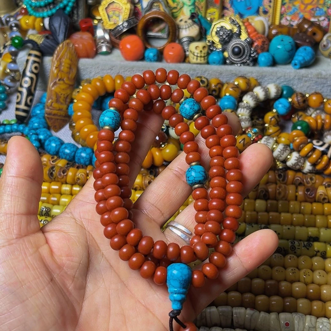 【闪购商品】玻璃颈饰普提手串/普提108