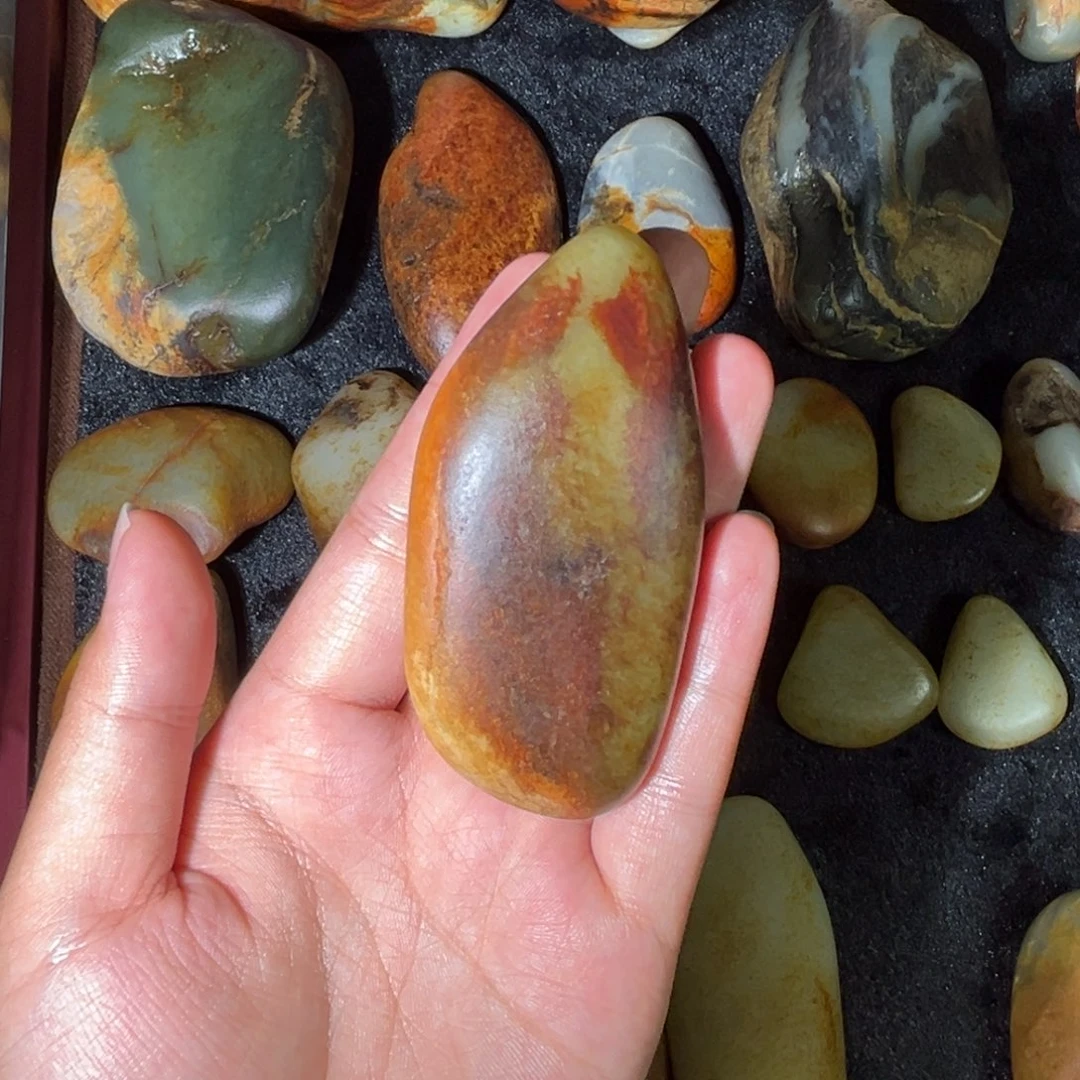 和田玉未镶嵌挂件145