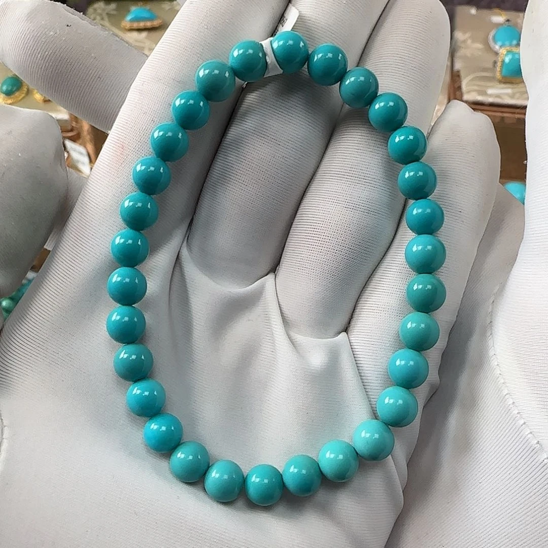 绿松石未镶嵌6mm➕手串