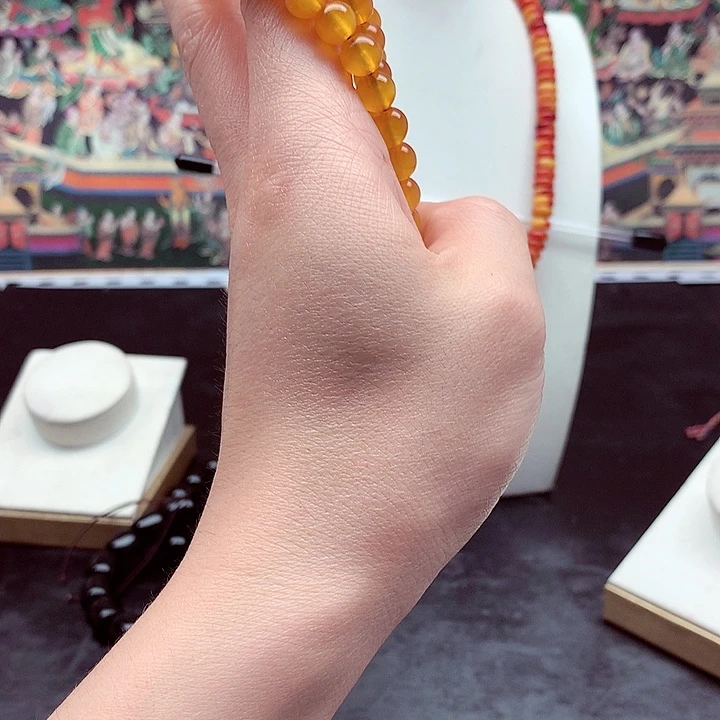 把件驼骨黄金甲手链