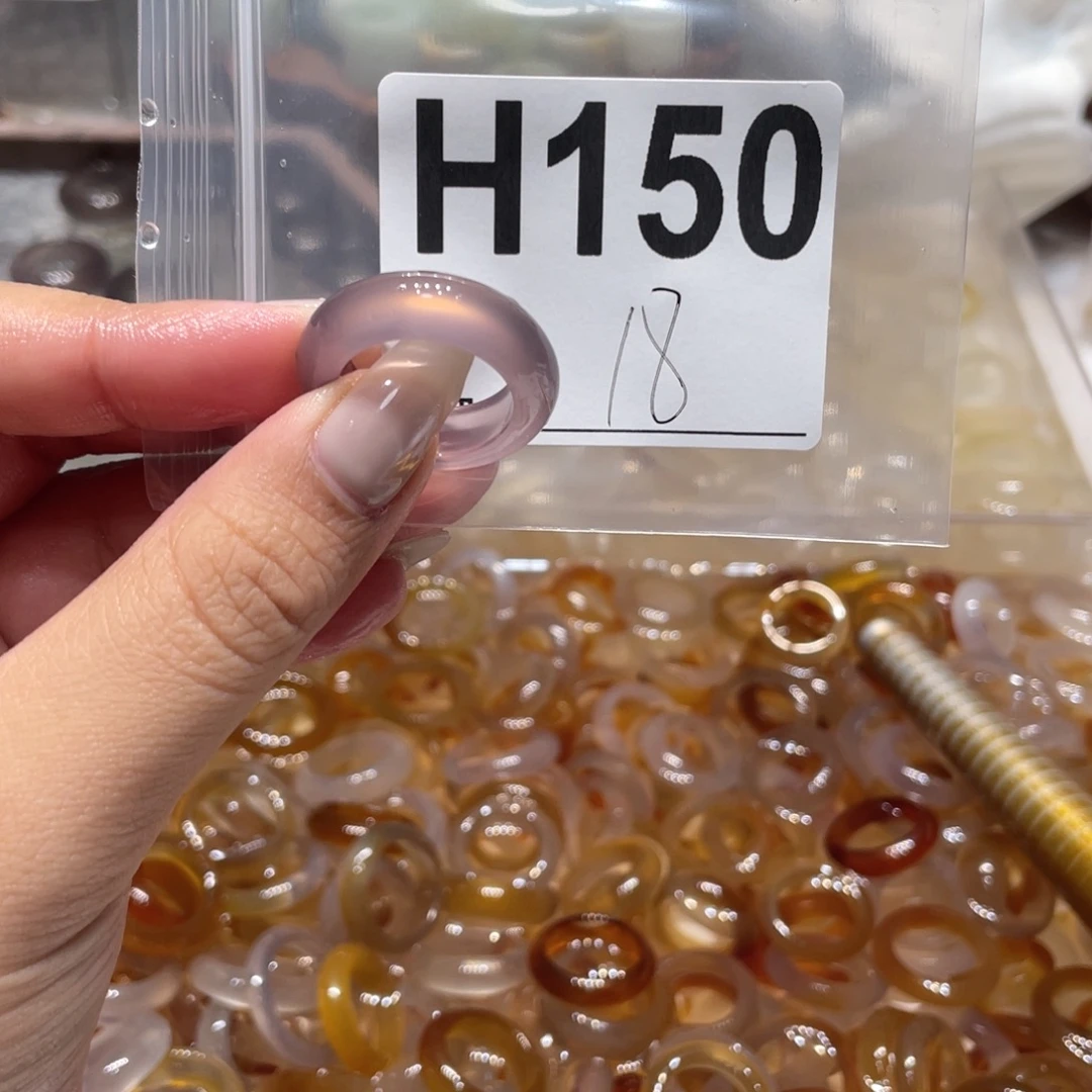 玛瑙/玉髓未镶嵌戒指150