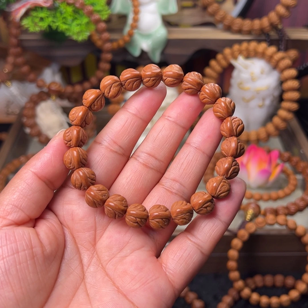 桃核手串玉龙脊手串11