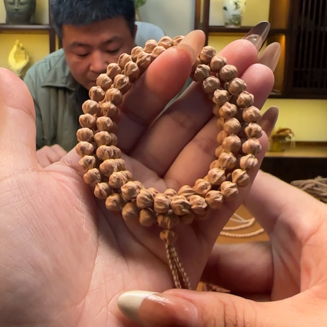 柏香籽/百香籽手串闷墩6➕